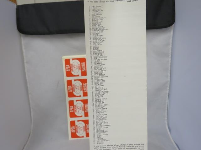 Vintage APBA Sports American SADDLE HORSE RACING Game & 1973 SECRETARIAT Season