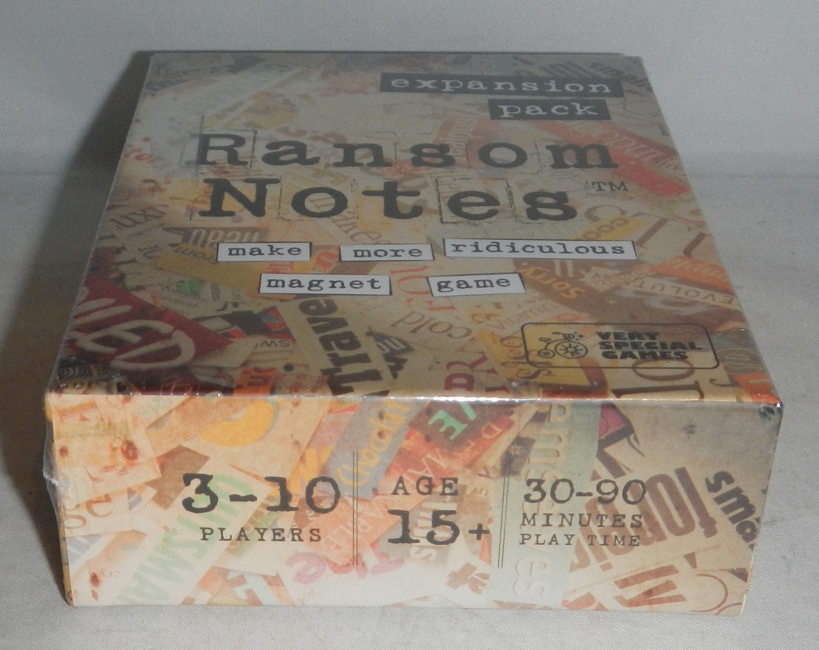 Ransom Notes Expansion Pack Magnet Word Party Game – NEW SEALED