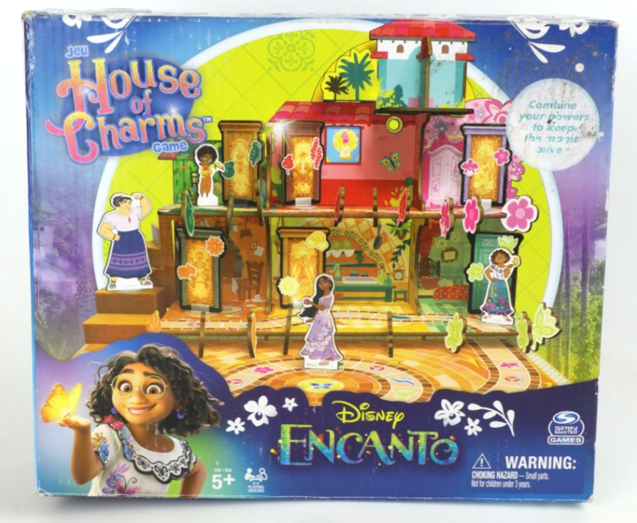 Disney Encanto House of Charms Board Game Family Fun for Kids Ages 5 and Up
