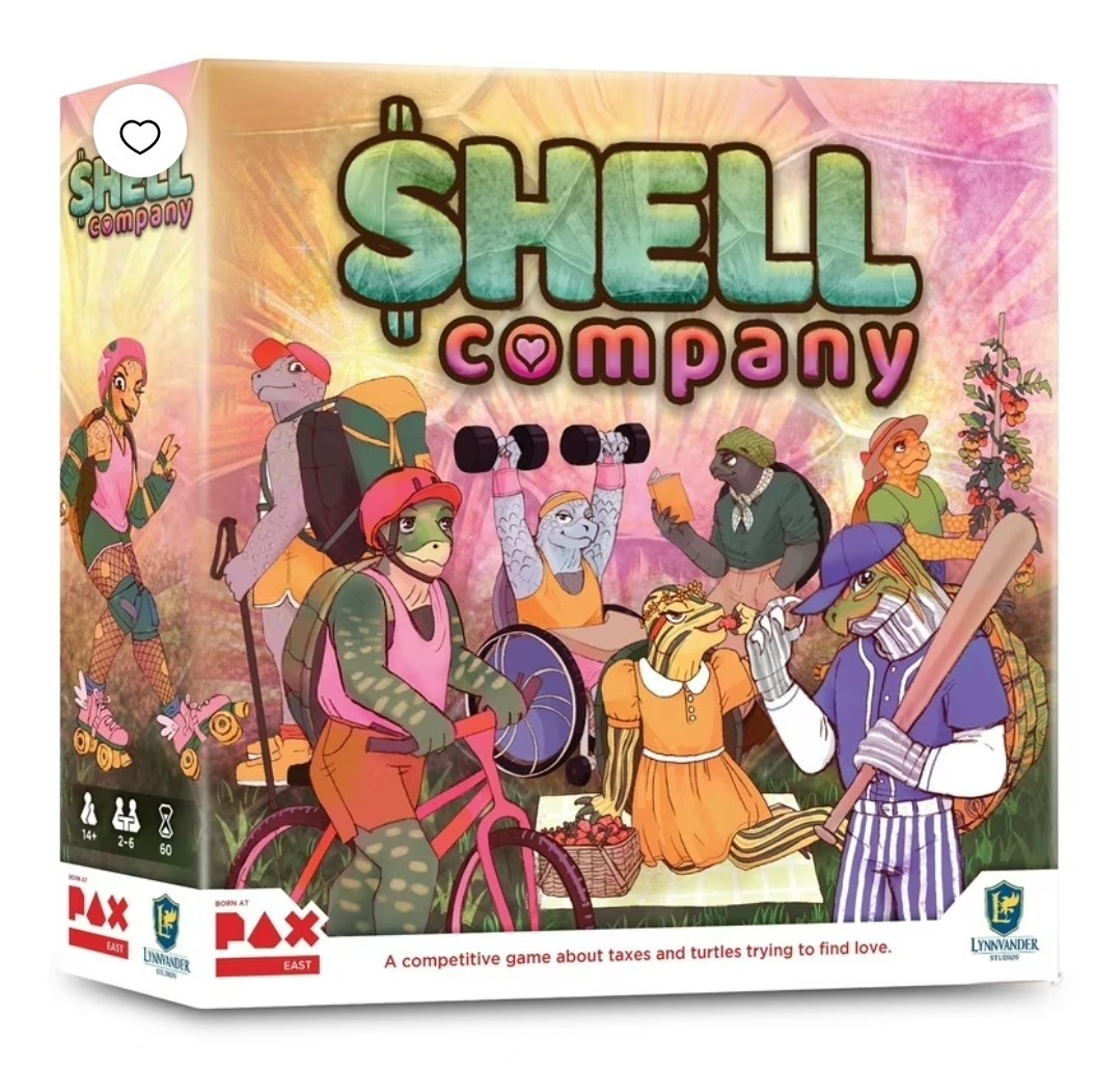 Shell Company: Don’t Write Me Off Strategy Board Game 2-6 Players SEALED