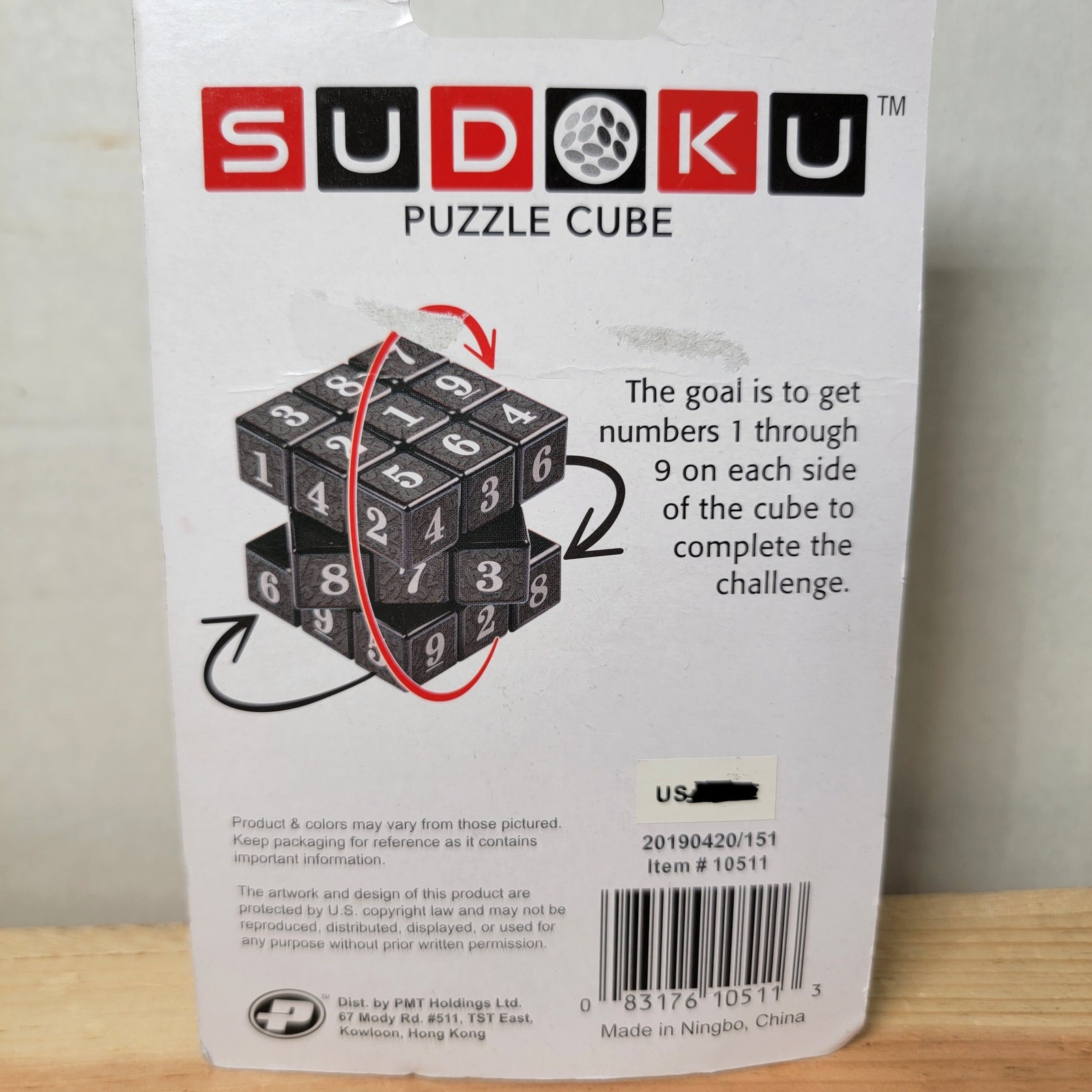 Sudoku Puzzle Cube – NEW / SEALED