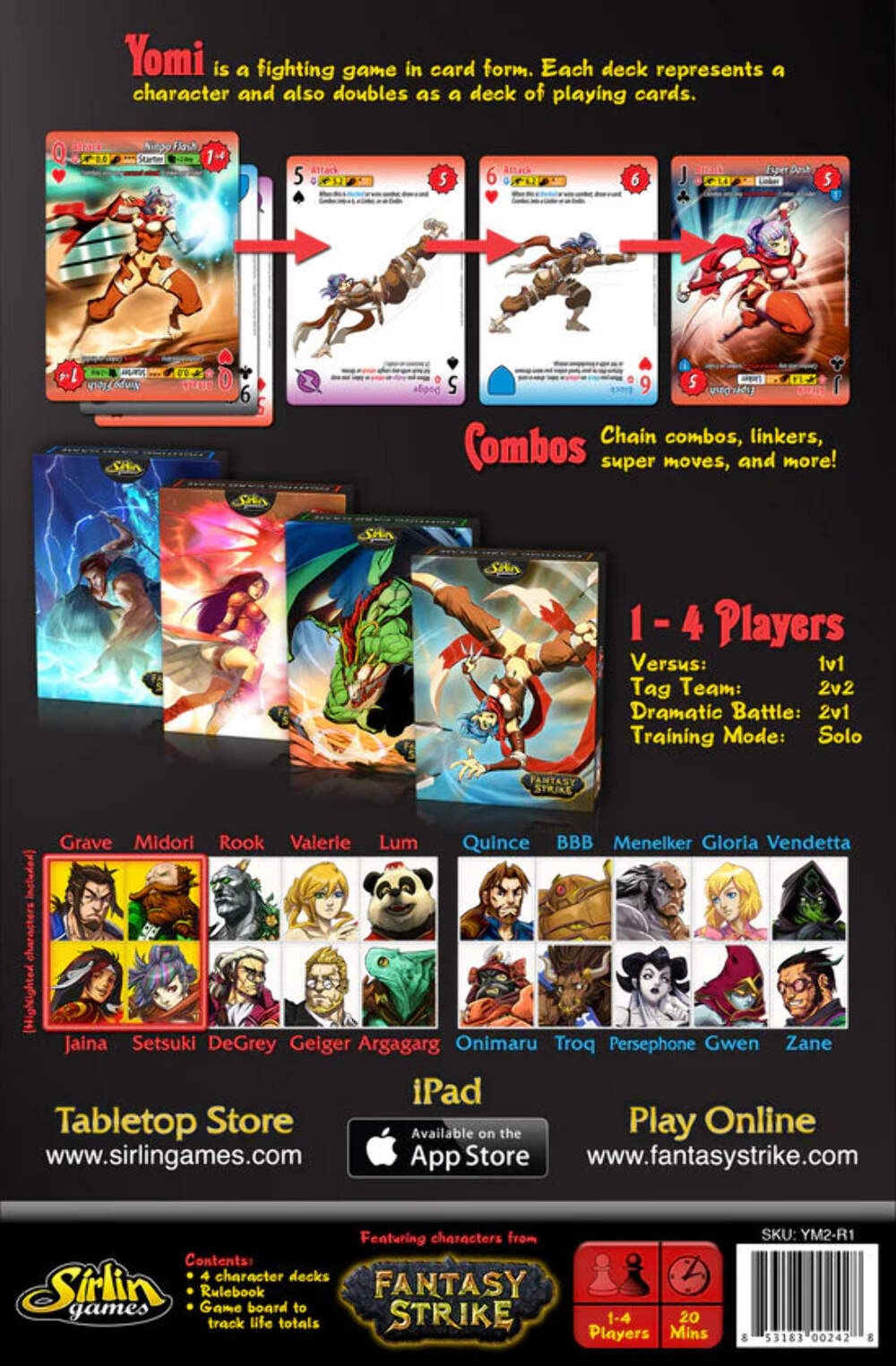 Yomi – Round 1: Sirlin Games Board Games