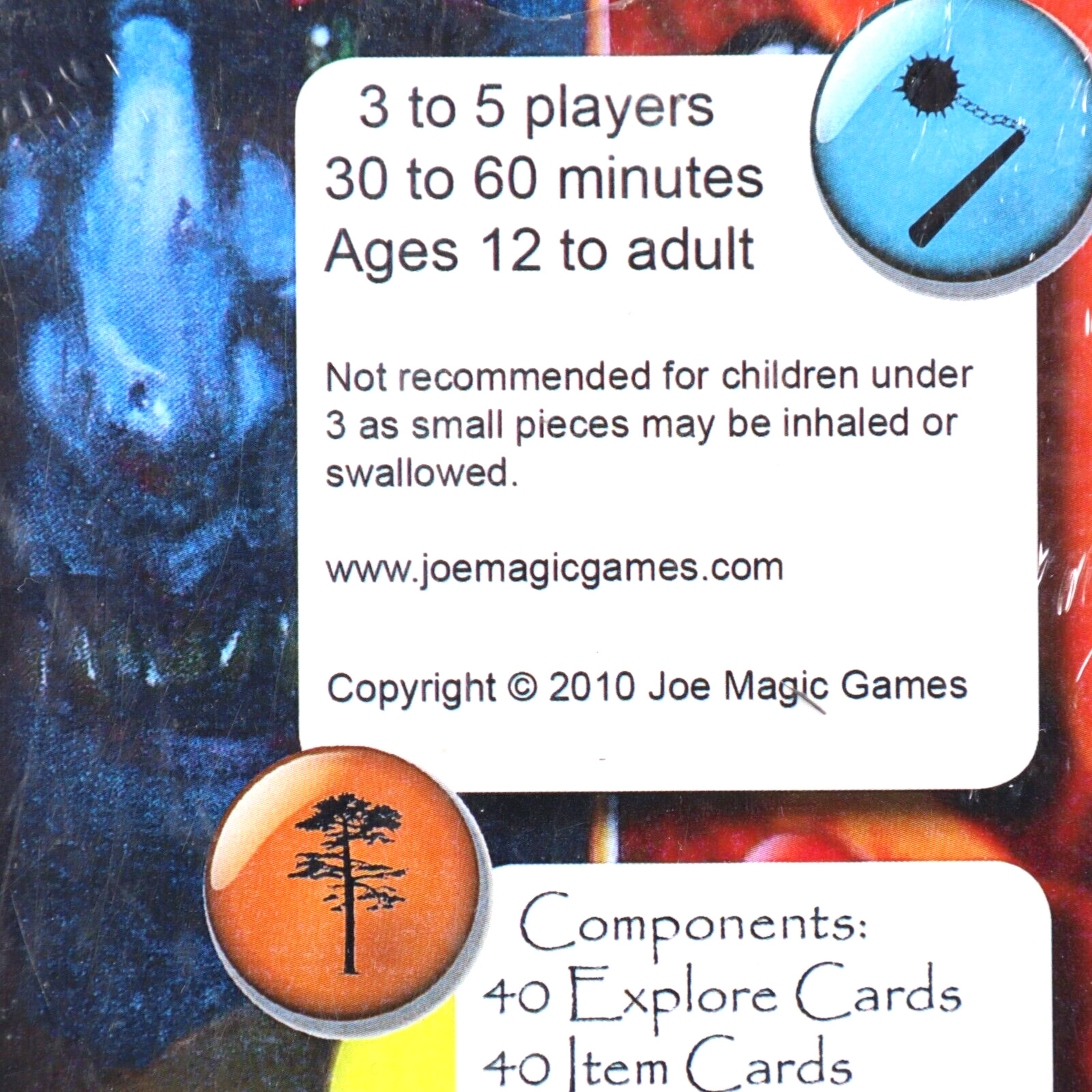 Misty Ruins Prototype Role Playing Game Joe Magic iCon Exclusive 2010 Sealed