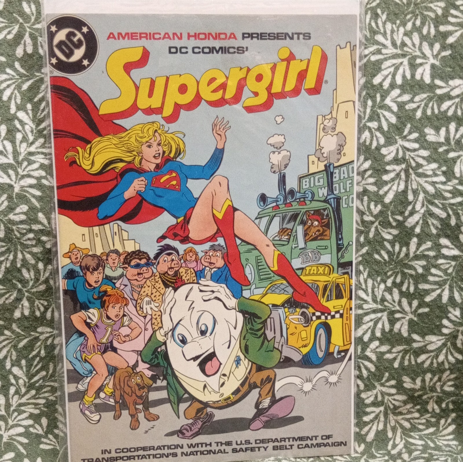 DC Comics Supergirl American Honda Presents DC Comics Promotional Comic 1986