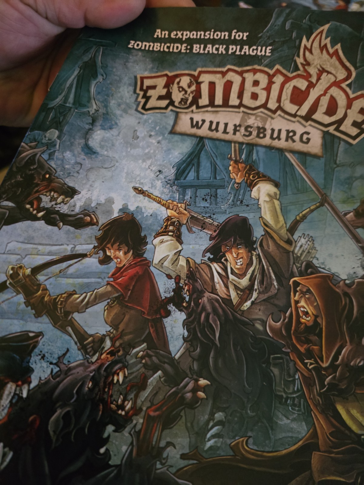 CMON Zombicide: Black Plague – Wulfsburg Expansion Set – Board Game