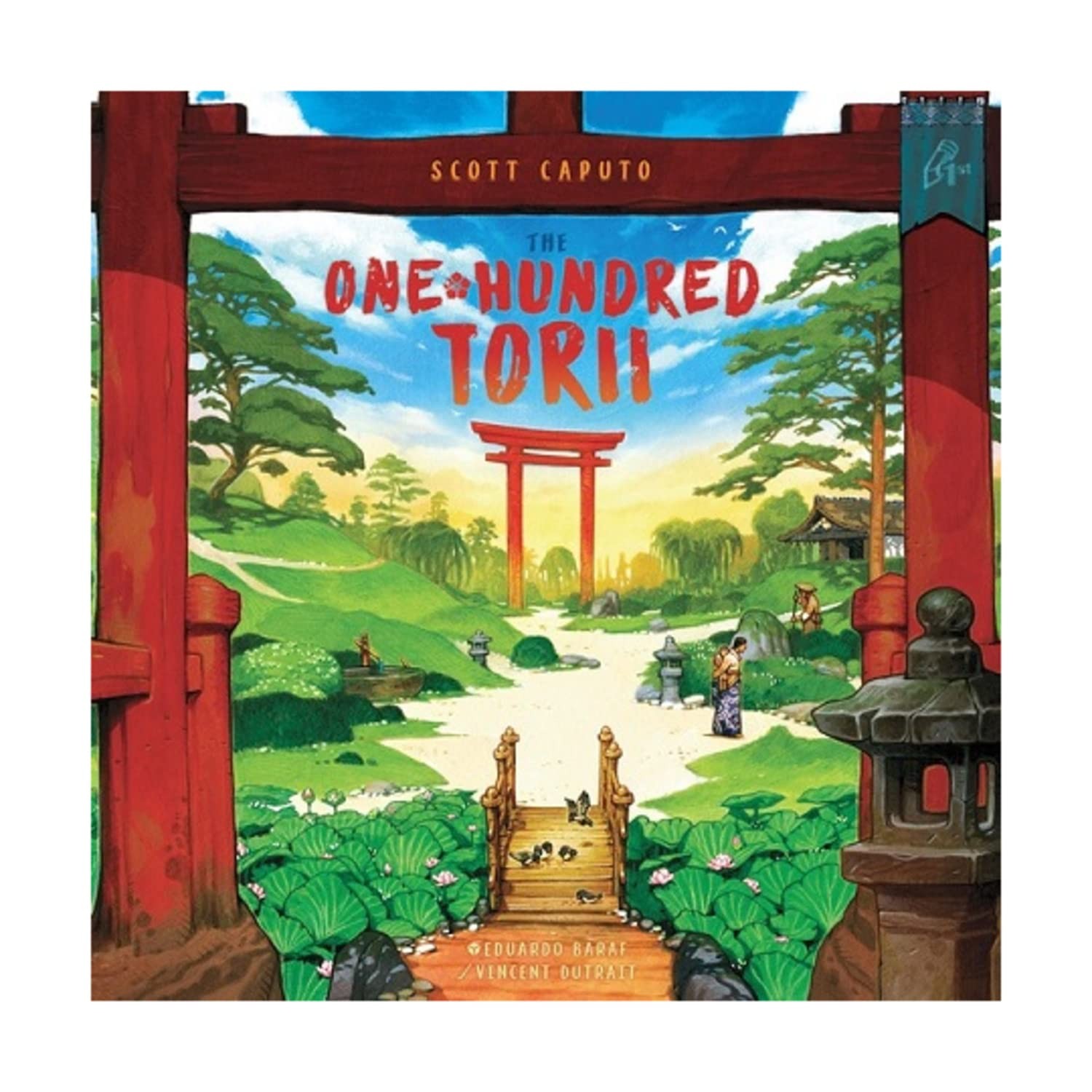 The Hundred Torii Board Game – A Beautiful, Serene Tile-Laying Game in a Japa…