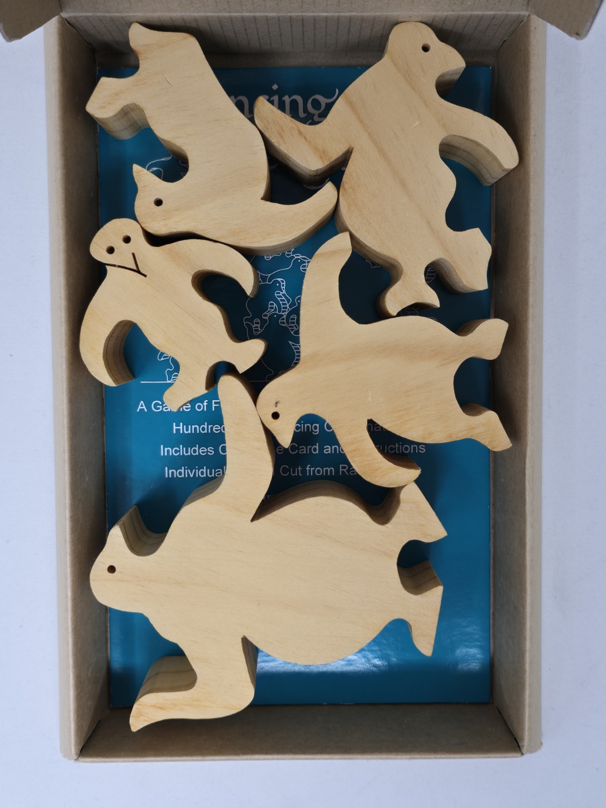 Tarata Balancing Penguins Wooden Balancing Puzzle Game From New Zealand, Ages 4+