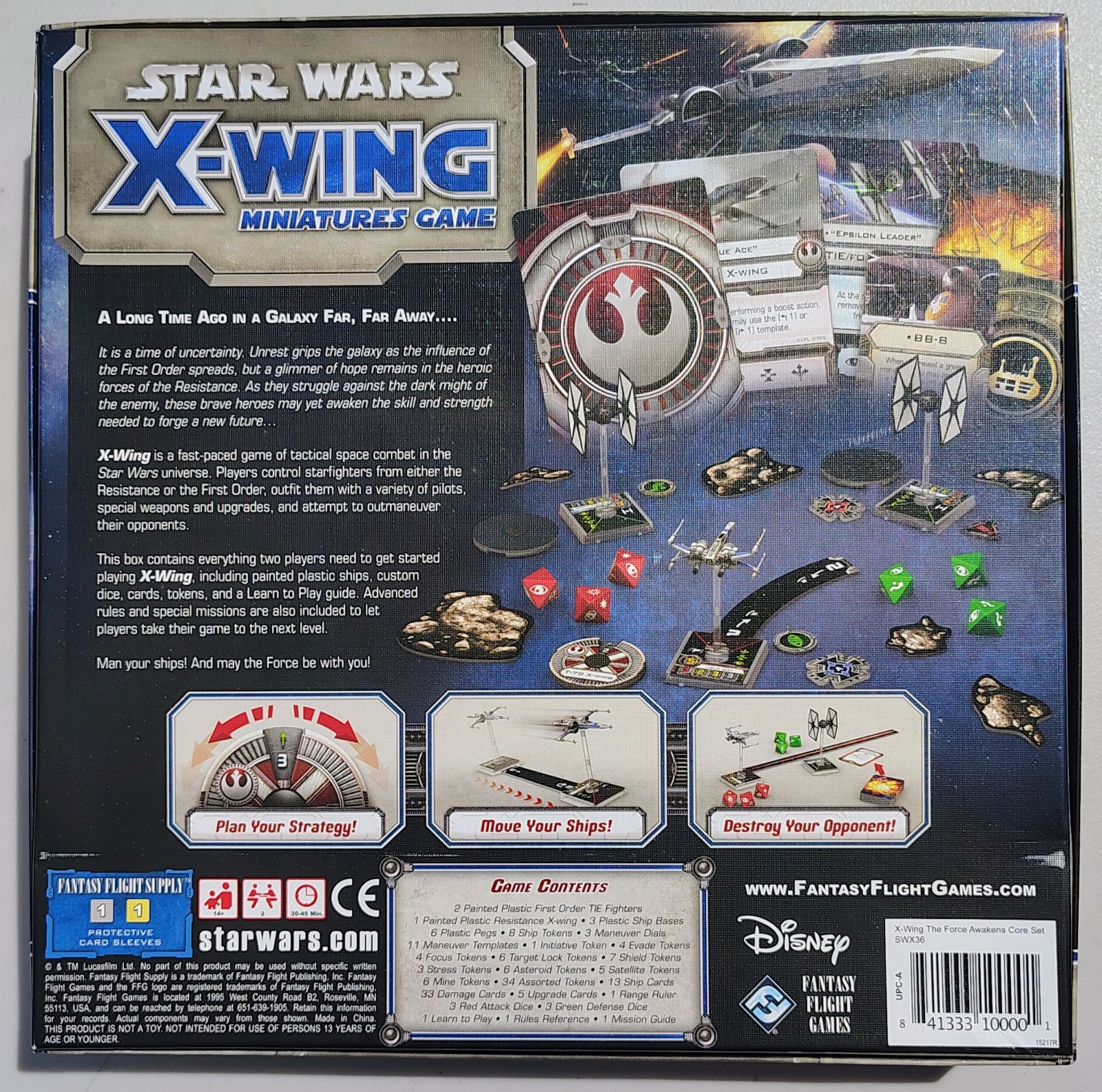 Fantasy Flight Games Star Wars X-Wing Miniatures Game 1st edition Core Set