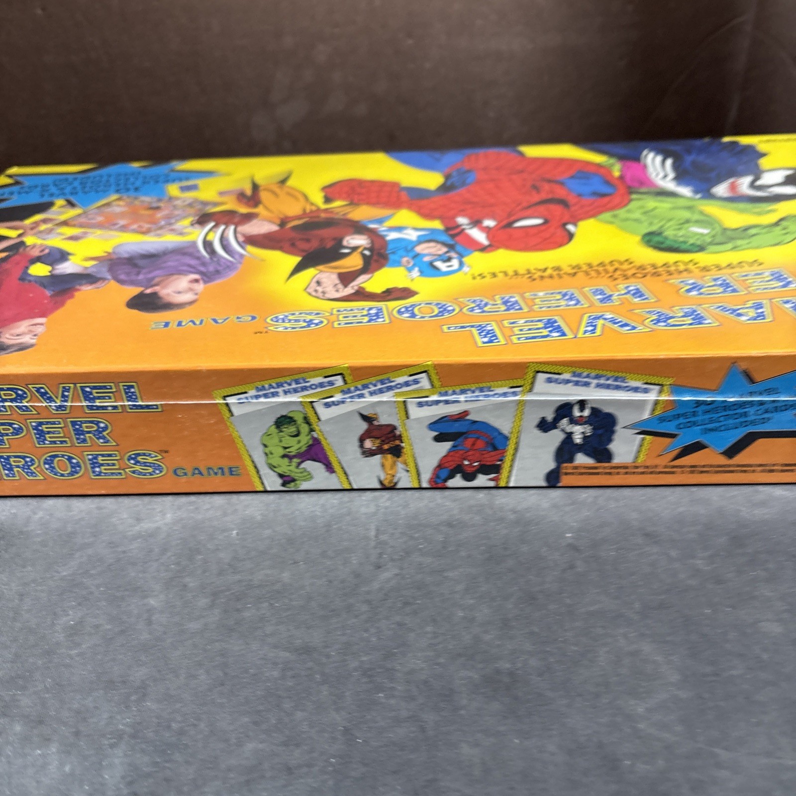 MARVEL COMICS SUPER HEROES VINTAGE BOARD GAME SEALED NEW PRESSMAN 1992