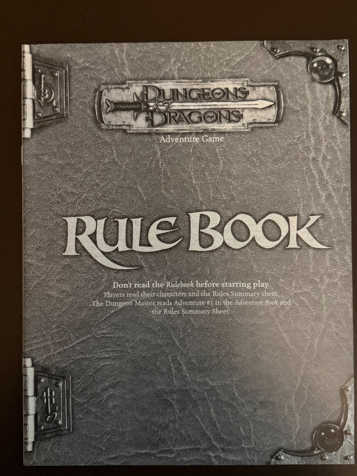D&D Adventure Game Box Set. Pristine Components. Clean and Unpunched. 6 Dice.