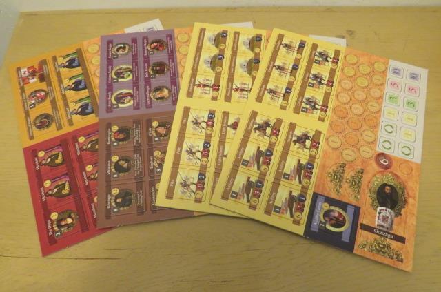Mercury Games: Princes of the Renaissance – 15th Century Italy Game (UNPUNCHED)