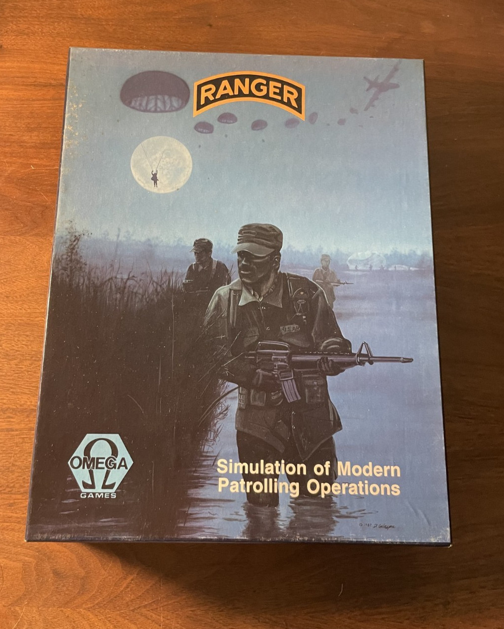 Omega Games “Ranger” Simulation Of Modern Patrolling Operations 1988 (2nd ed)
