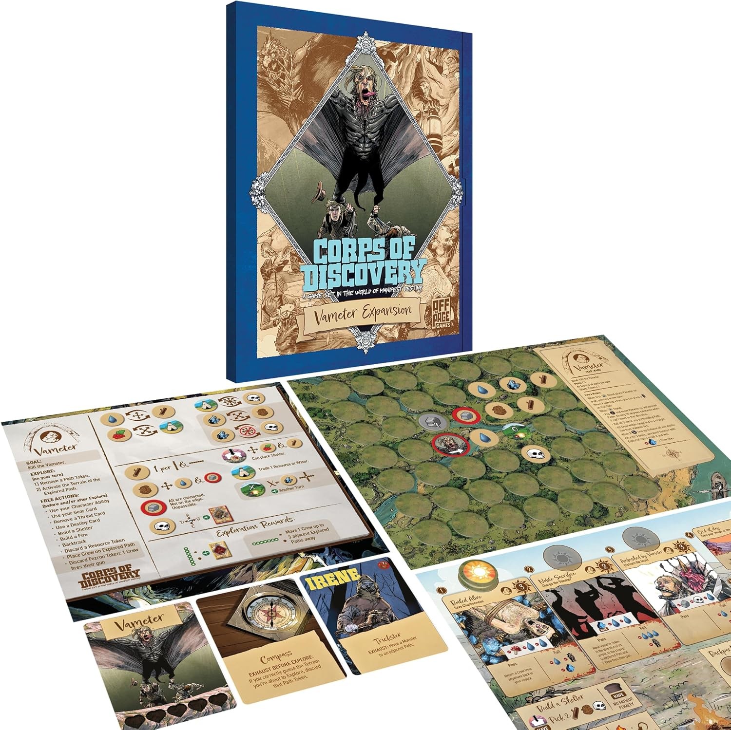 Corps of Discovery: Vameter Expansion by Off the Page Games – SEALED