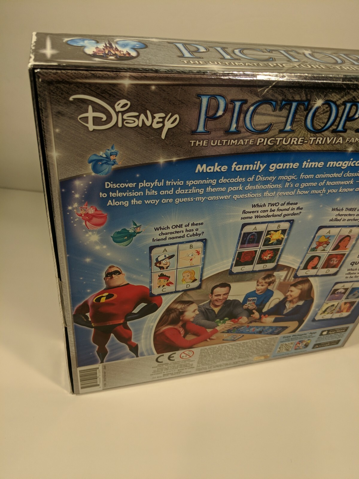 Disney Pictopia – Family Trivia Game: Disney Edition NEW Factory Sealed