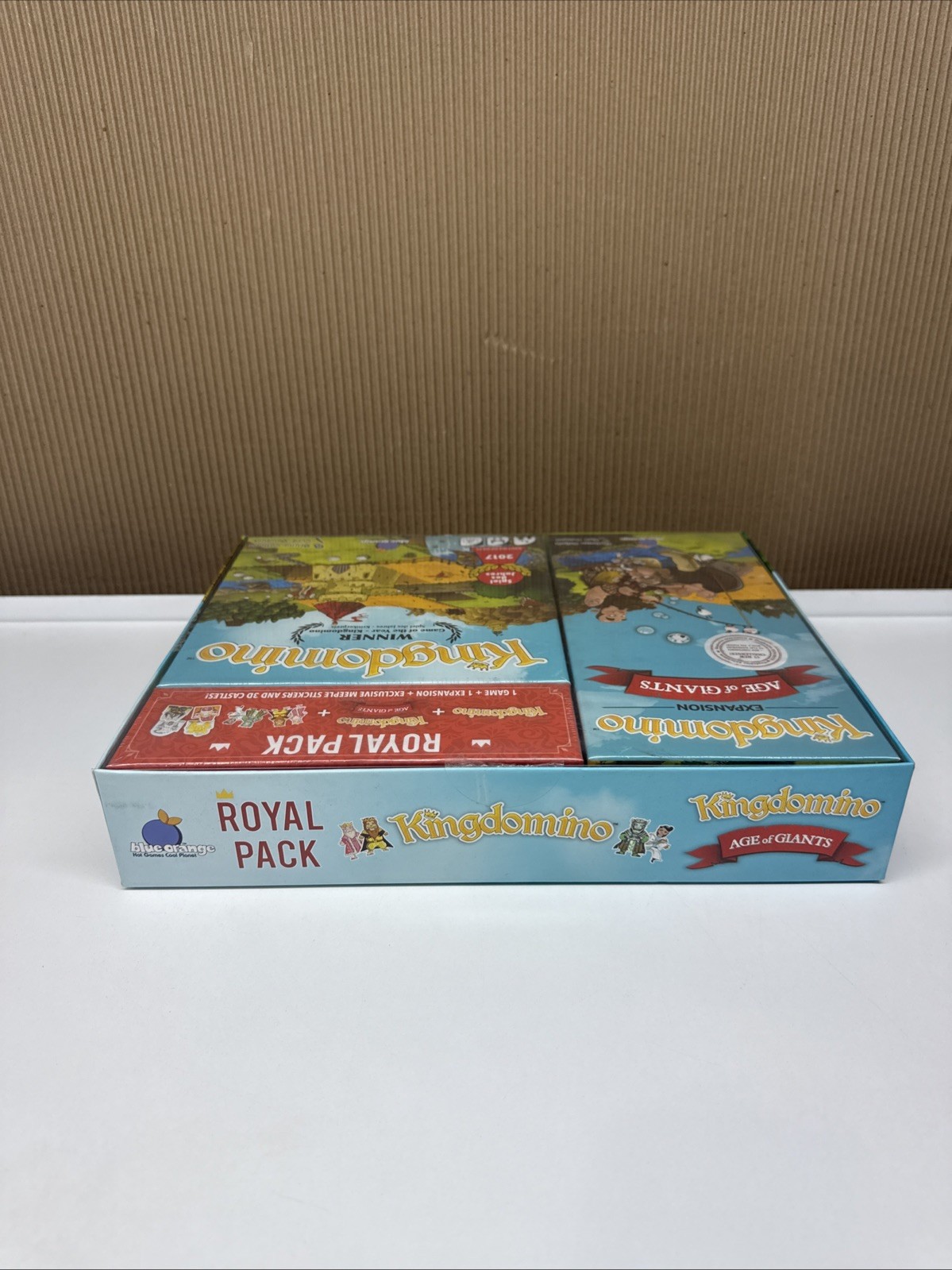 Kingdomino Royal Pack Original Kingdomino & Age Of Giants Expansion Games