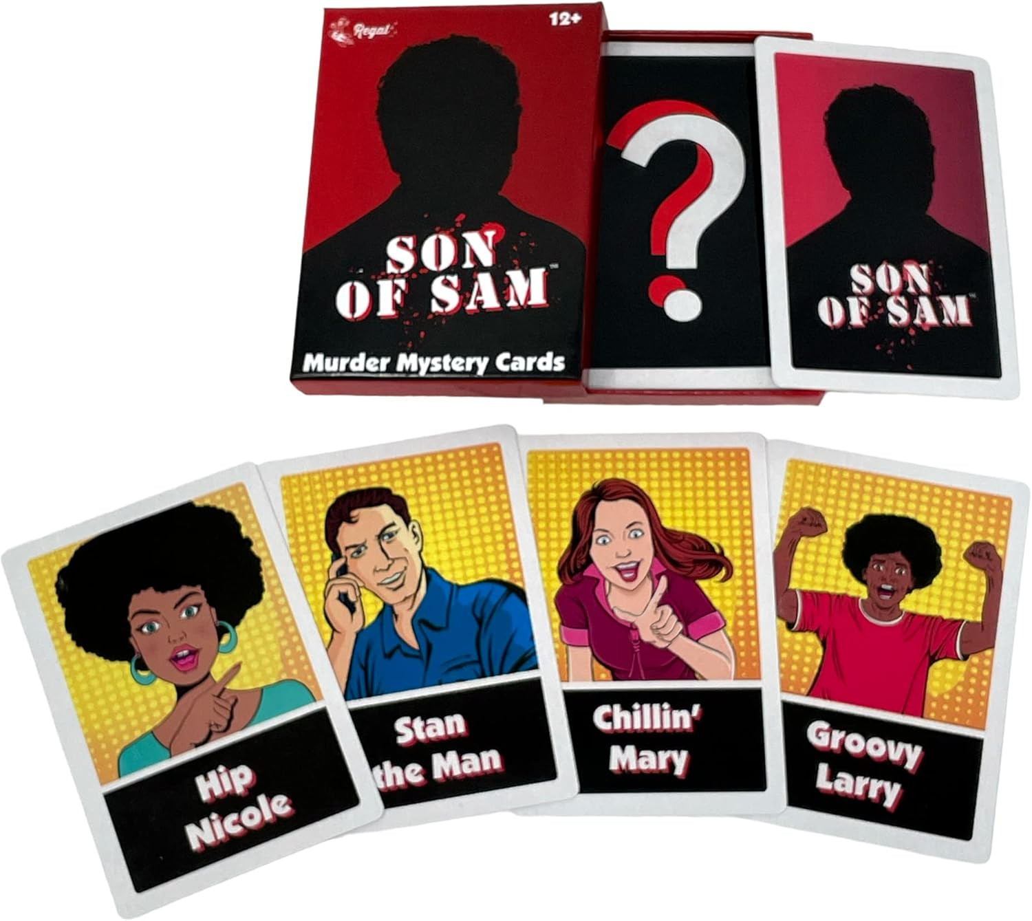 – Son of Sam – Murder Mystery Card Game – for Holidays, Game Nights, and Parties