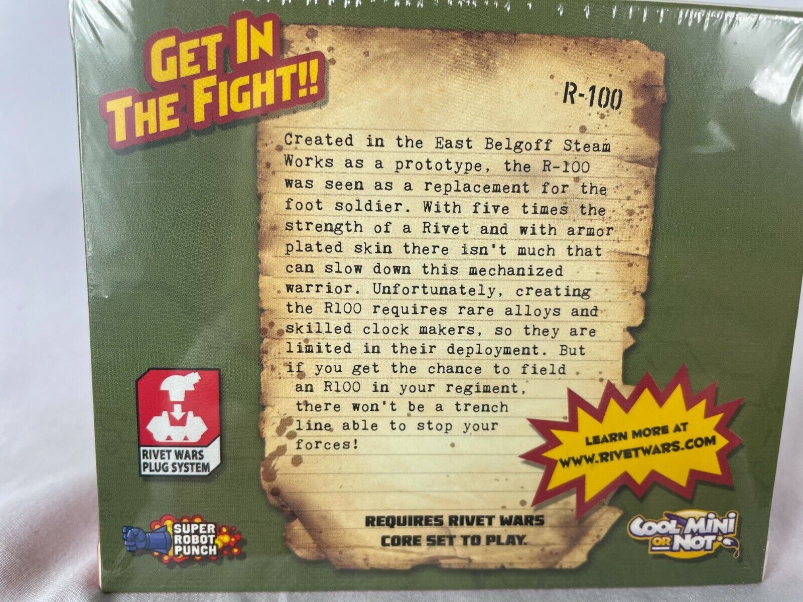 NEW CMON Rivet Wars R-100 requires Rivet War core set to play