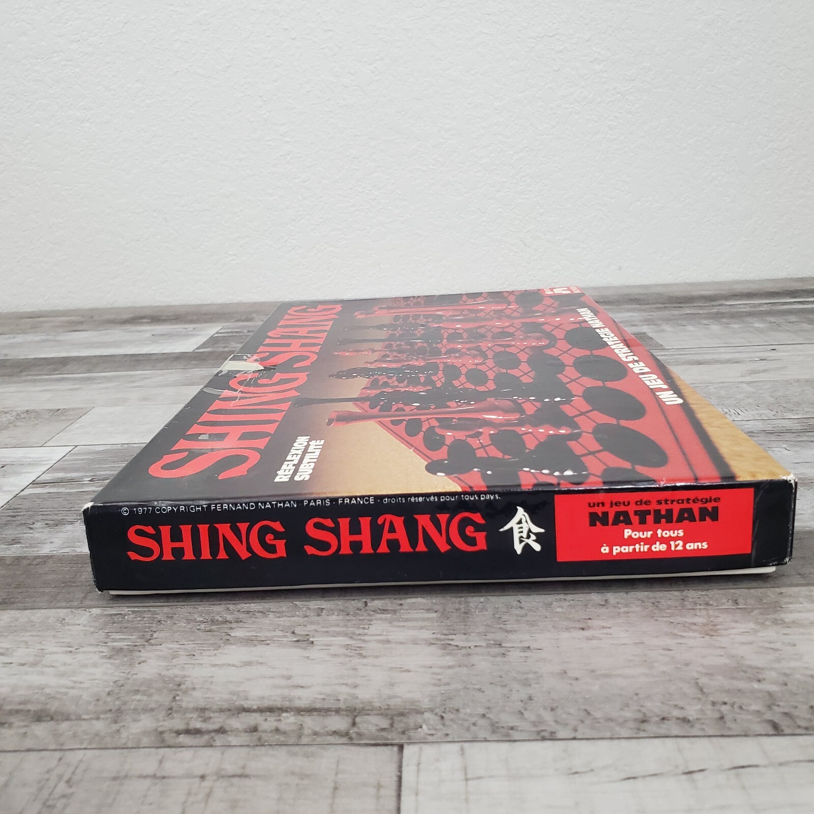 Vintage 1977 Nathan Shing Shang Two-Player Abstract Strategy Tactical Board Game