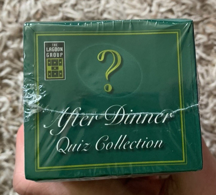 The Lagoon Group After Dinner Quiz Collection Game 6 Categories of Questions
