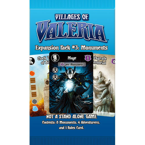 Monuments Villages Of Valeria Expansion Pack #2 Daily Magic Games Brand New!