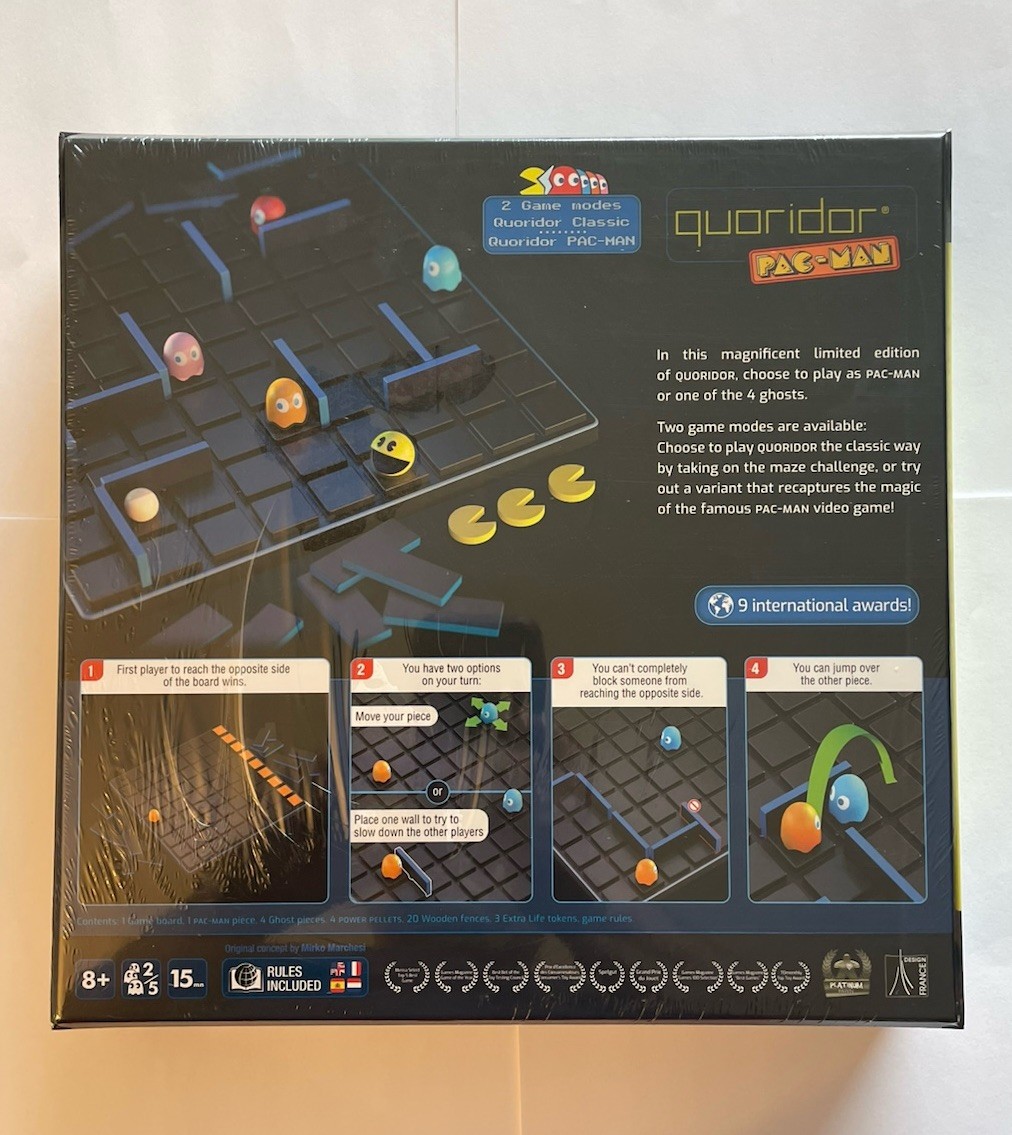 Quoridor Pac-Man Board Game NEW