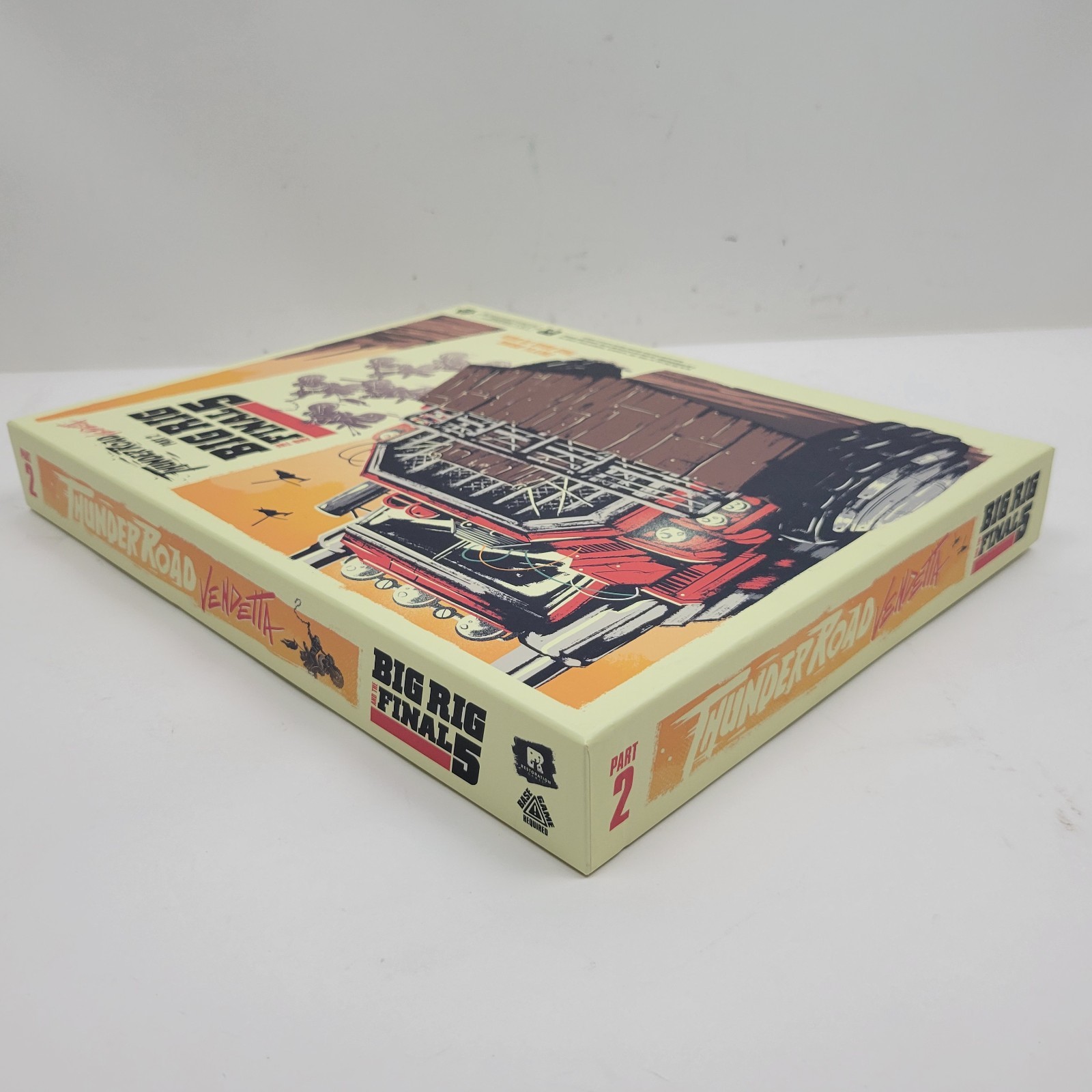 Restoration Games Thunder Road Vendetta Big Rig and the Final 5 OPEN BOX