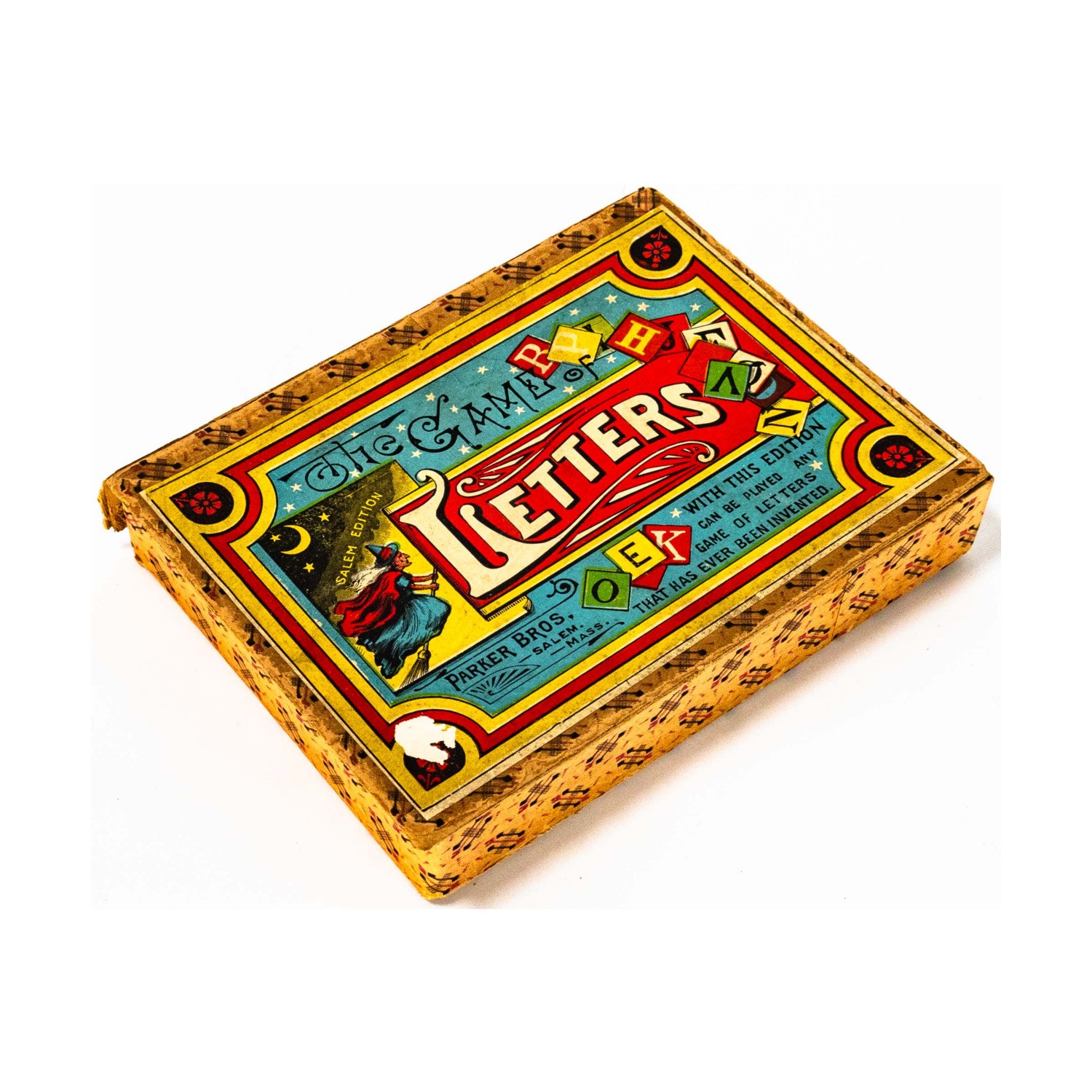 Parker Bros Boardgame Game of Letters Box Fair/VG