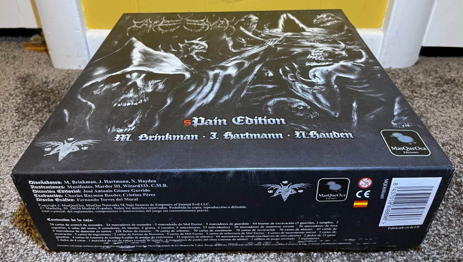 Cave Evil Spain (English translations) Edition MasQueOca Complete OOP VG+ Read!