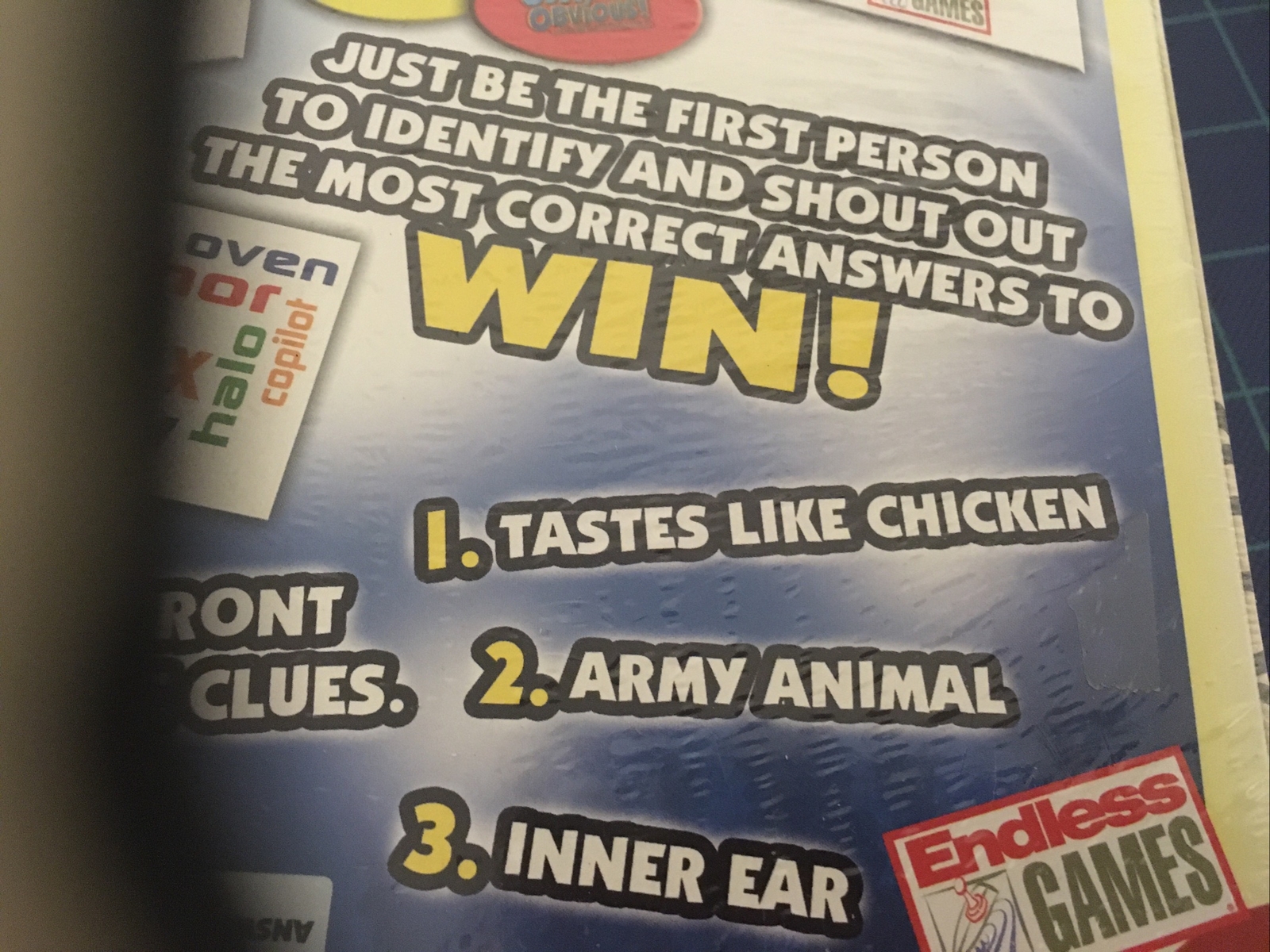 Game ‘Oddly Obvious’ Board Game Answers Are In Your Face At Home Family Fun
