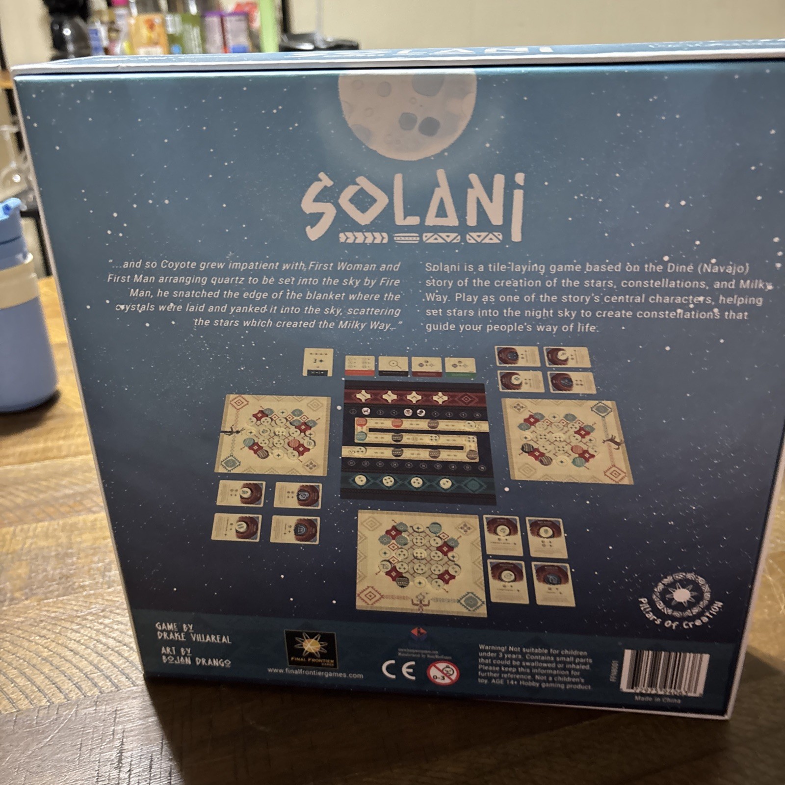 Final Frontier Boardgame Solani Box SW (New) Kickstarter Edition