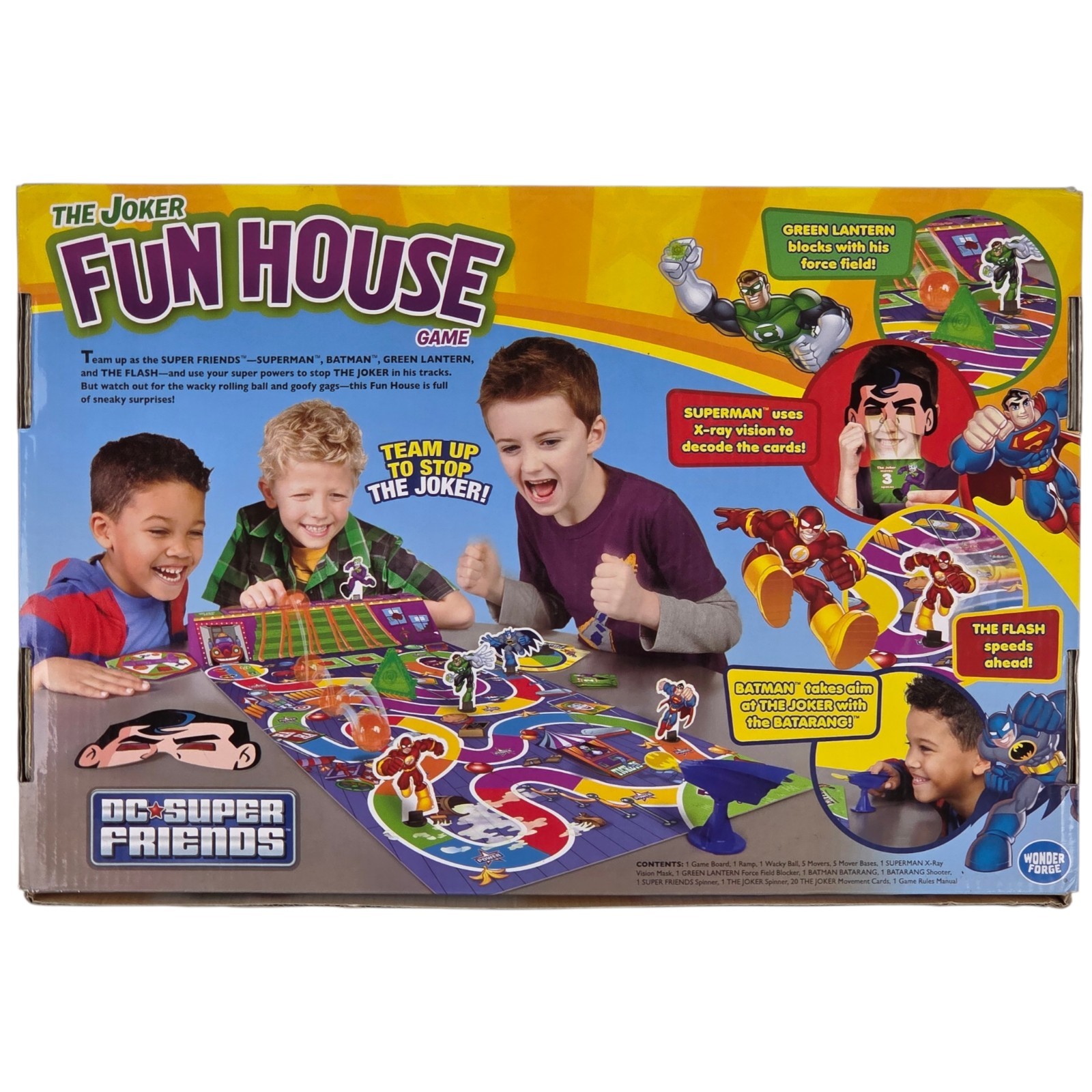 DC Super Friends The Joker Fun House Game – 2012 READ**