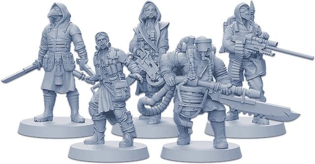 Zombicide: Invader Plague Gang Survivor Pack (Kickstarter Special)