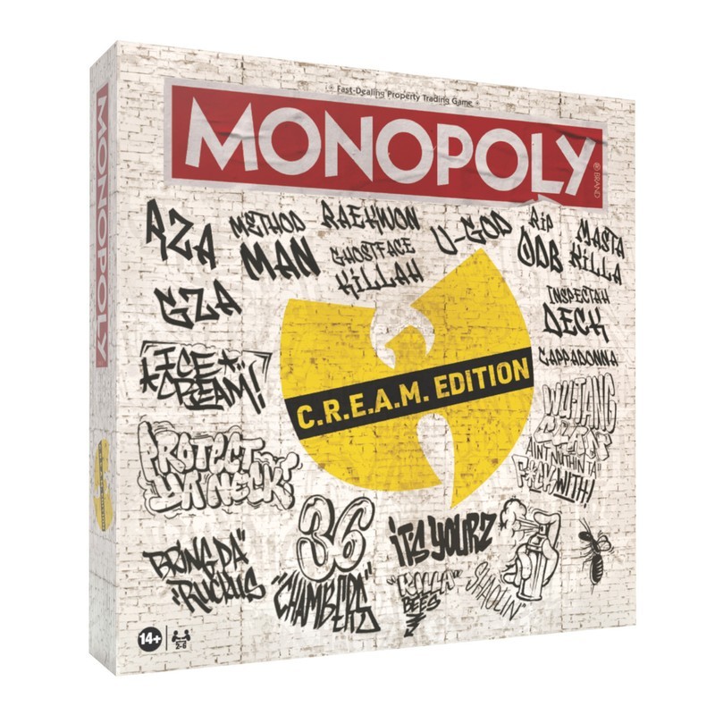 SEALED Wu Tang Official Monopoly Board Game Limited Edition NEW IN HAND C.R.E.AM