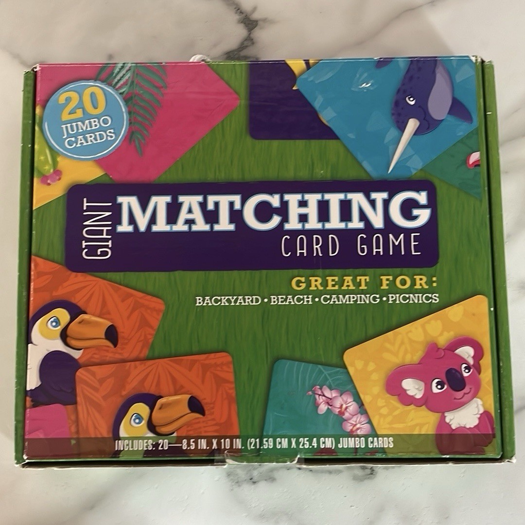 Aldi Giant Matching Card Game