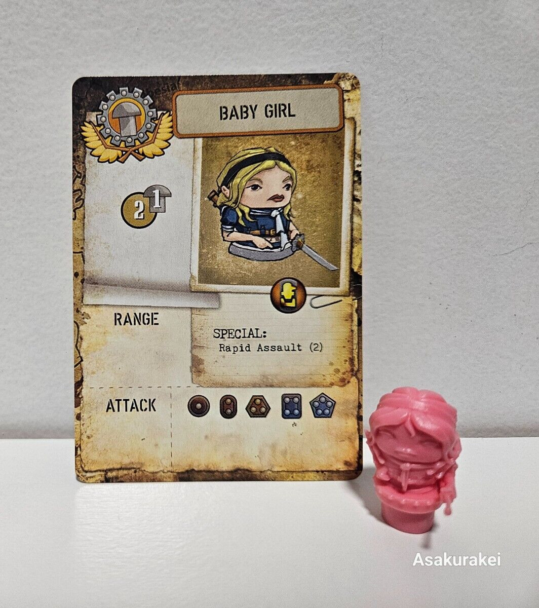 Rivet Wars – Baby Girl (Plug) w/ Card