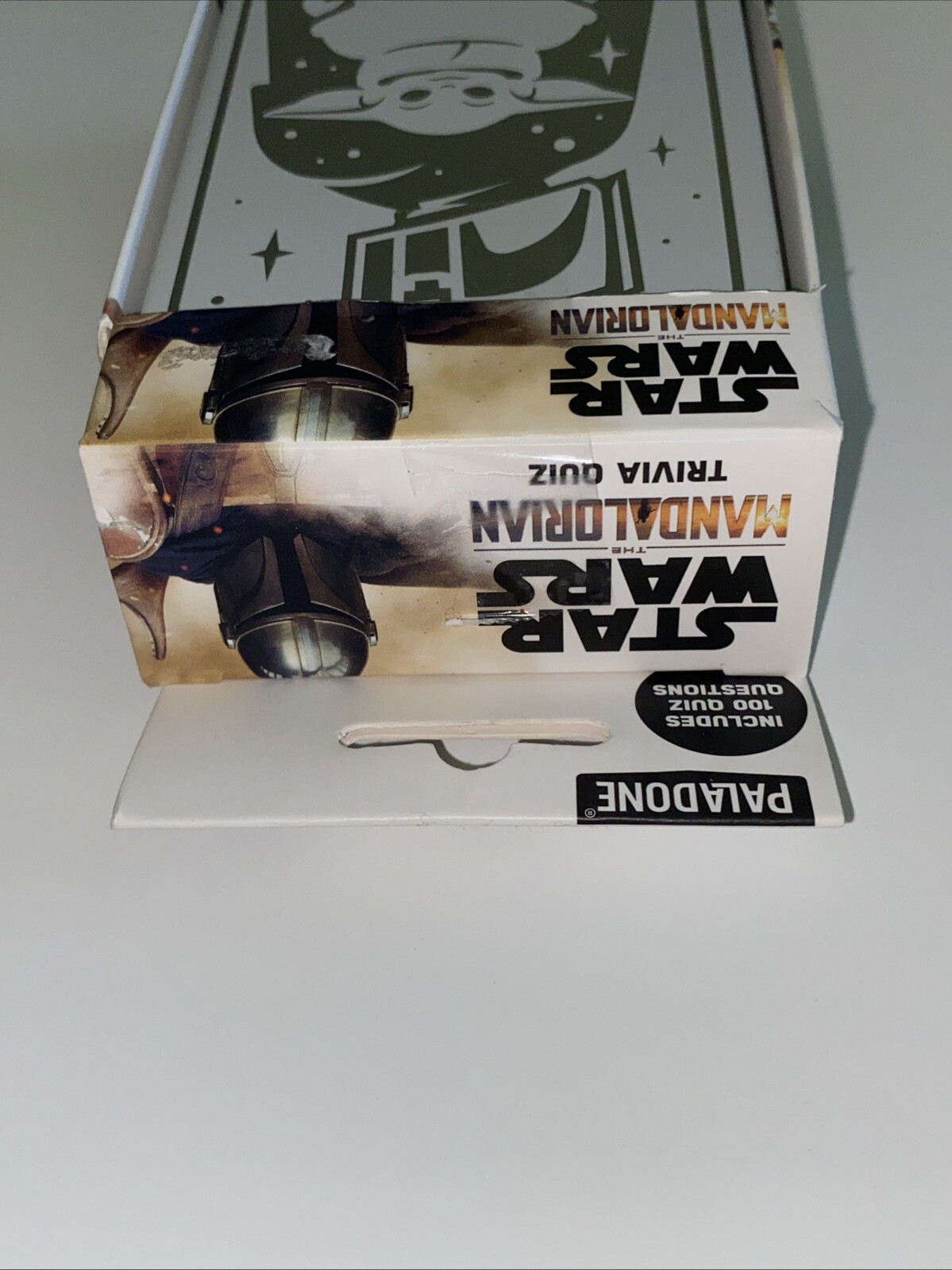 Disney Star Wars The Mandalorian 100 Question Quiz Card Game Baby Yoda Grogu