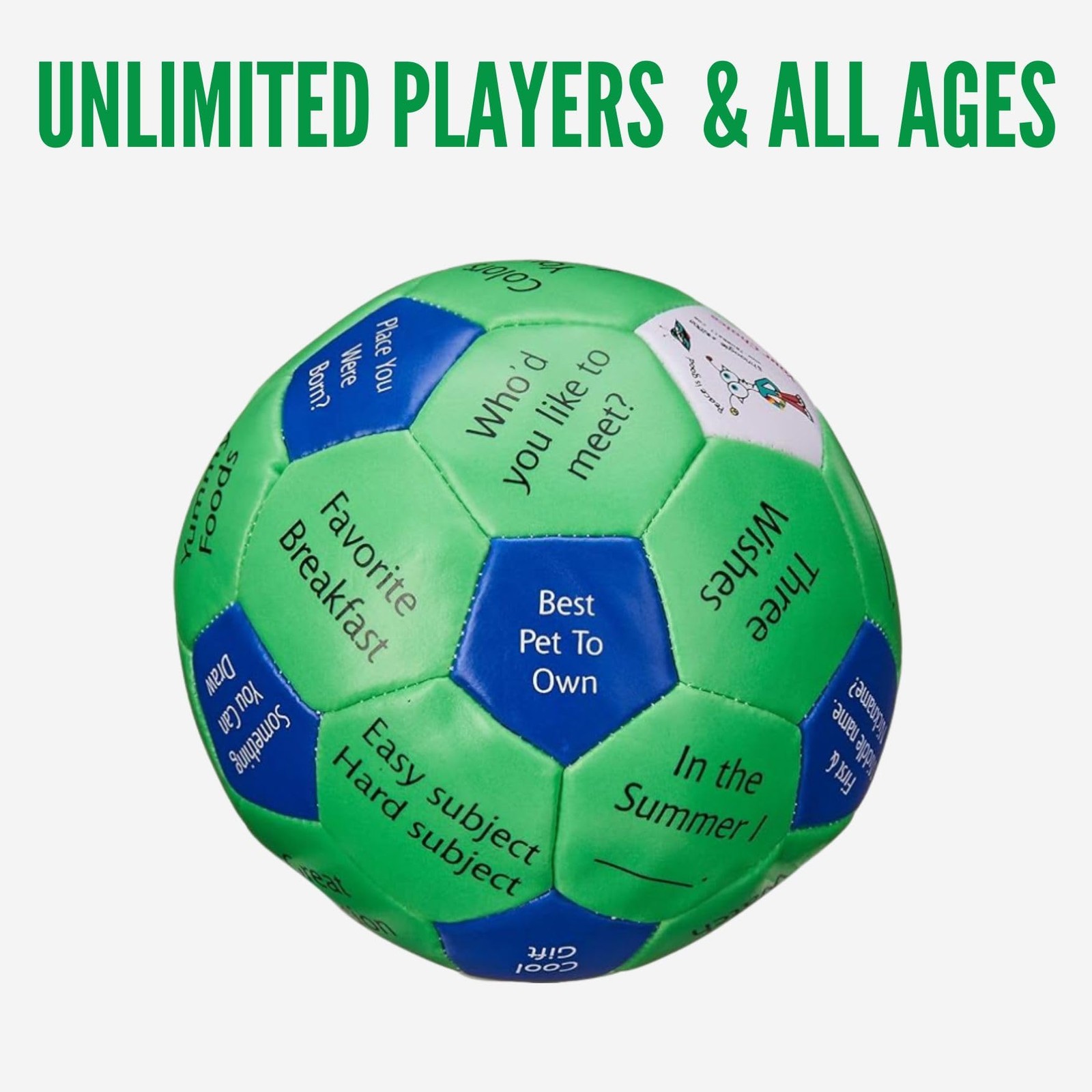 Thumball Who Are You 4 Inch Kids Social Conversation Skill Development Ball