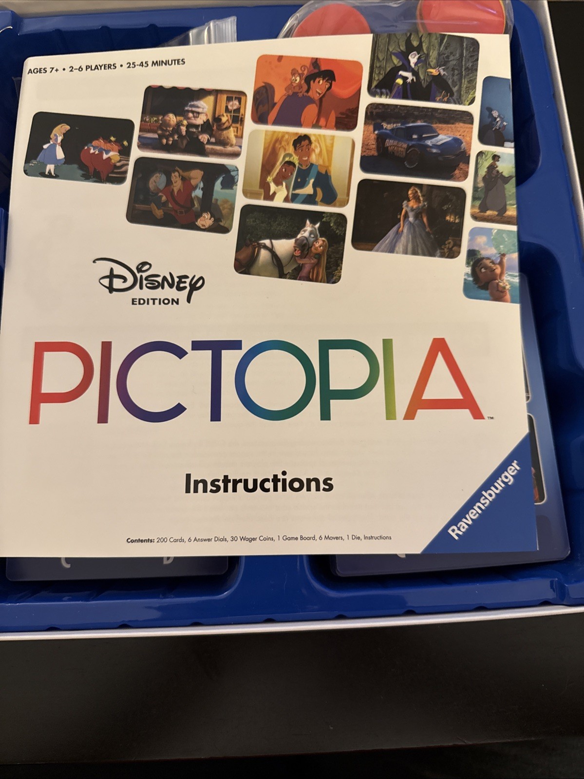 Pictopia Disney Edition The Ultimate Picture Trivia Family Game Ravensburger