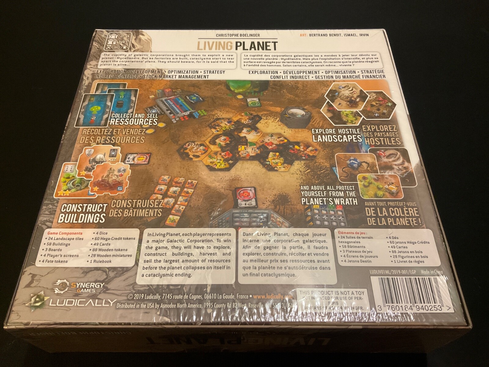 Living Planet Board Game by Christophe Boelinger | Ludically | New, Sealed