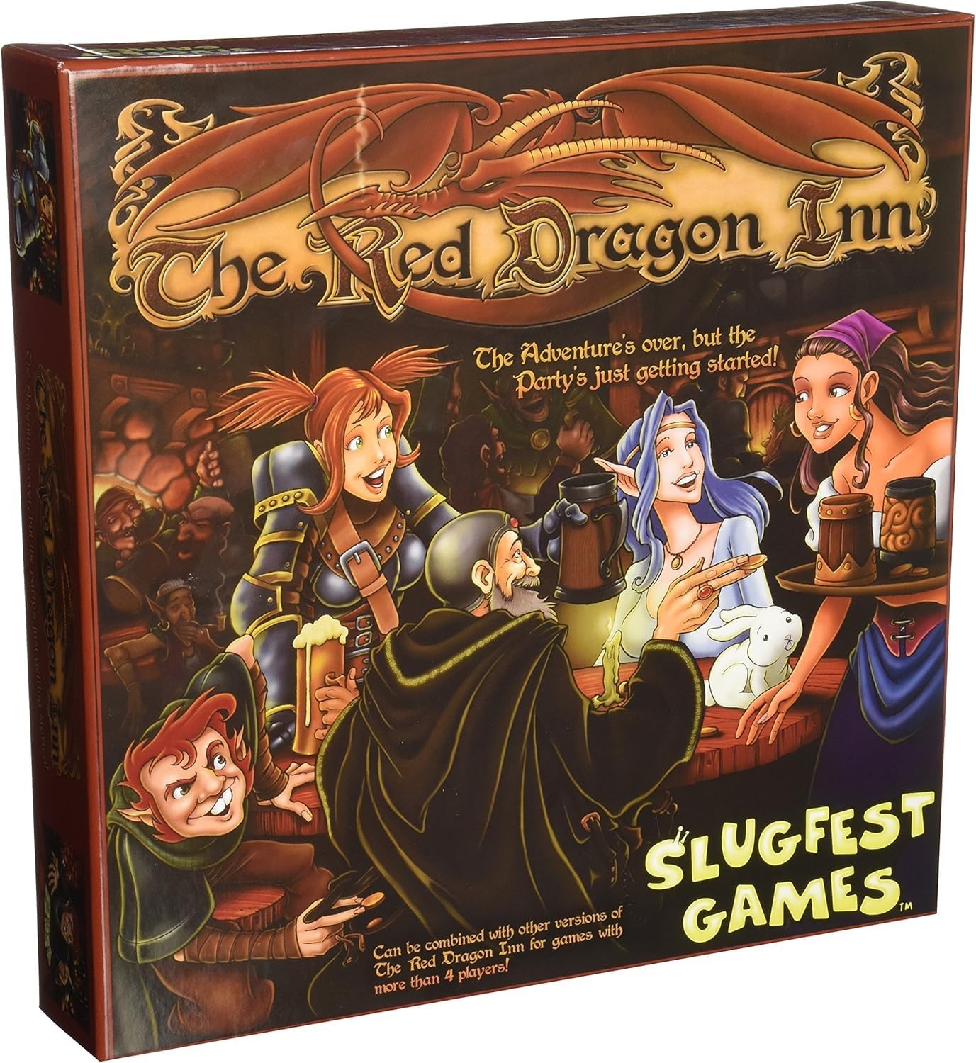 Red Dragon Inn Board Game Multi Colored 2-4 Players Playtime 30-60 Minutes