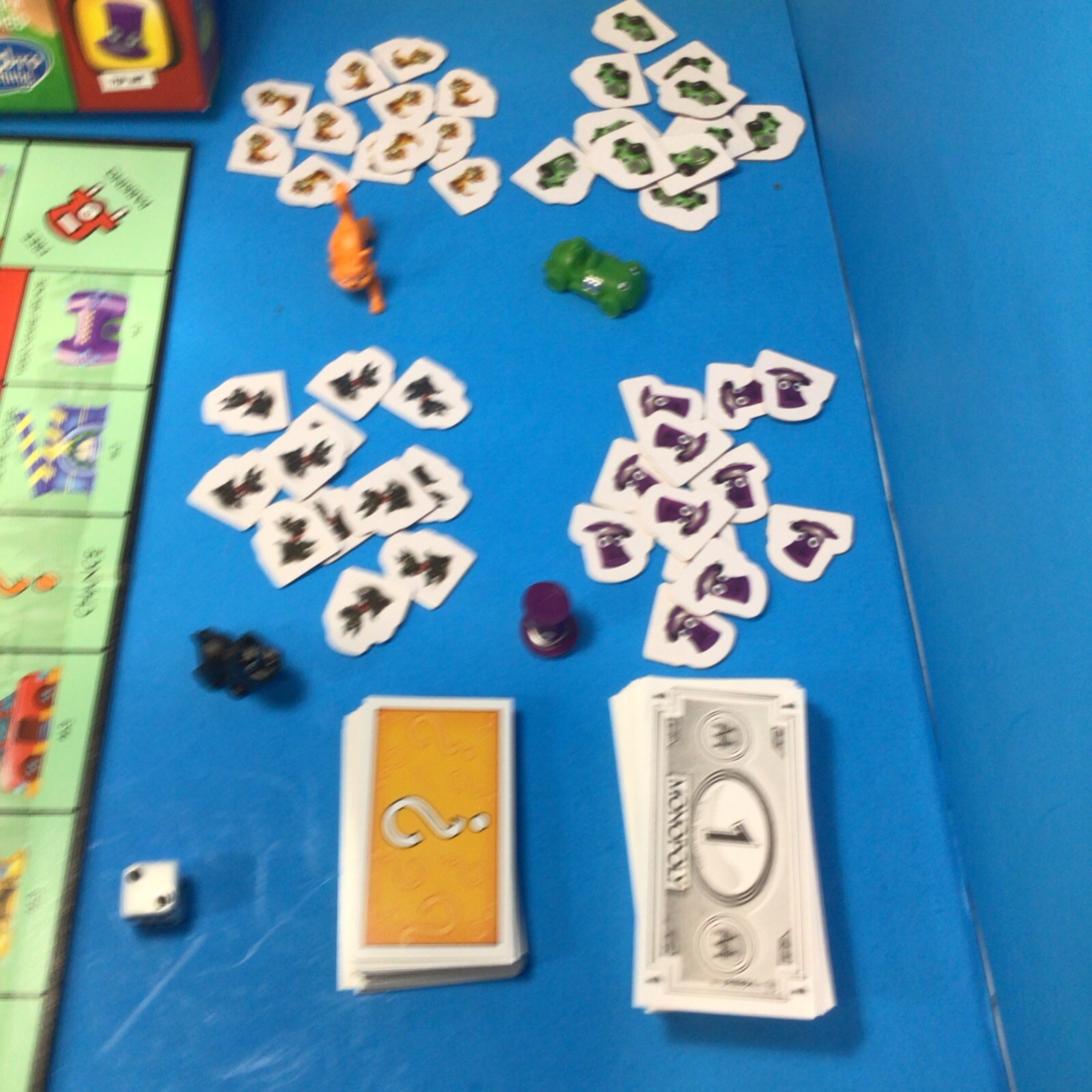 Hasbro Monopoly Junior Board Game Ages 5 and up, 5+, Complete
