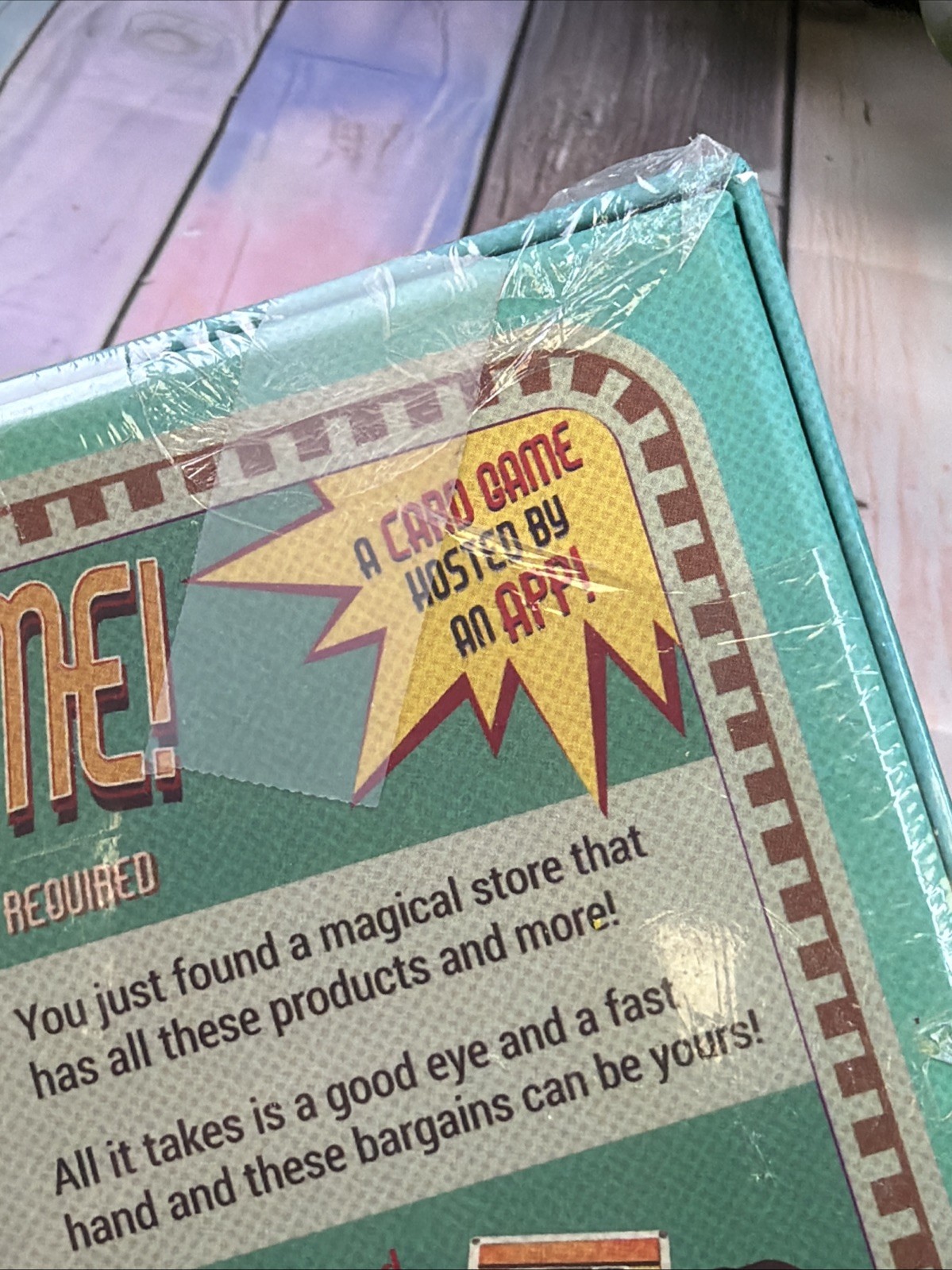 It’s Shop ’N Time! Board Game Mercury Games 2017 App-Assisted New Sealed