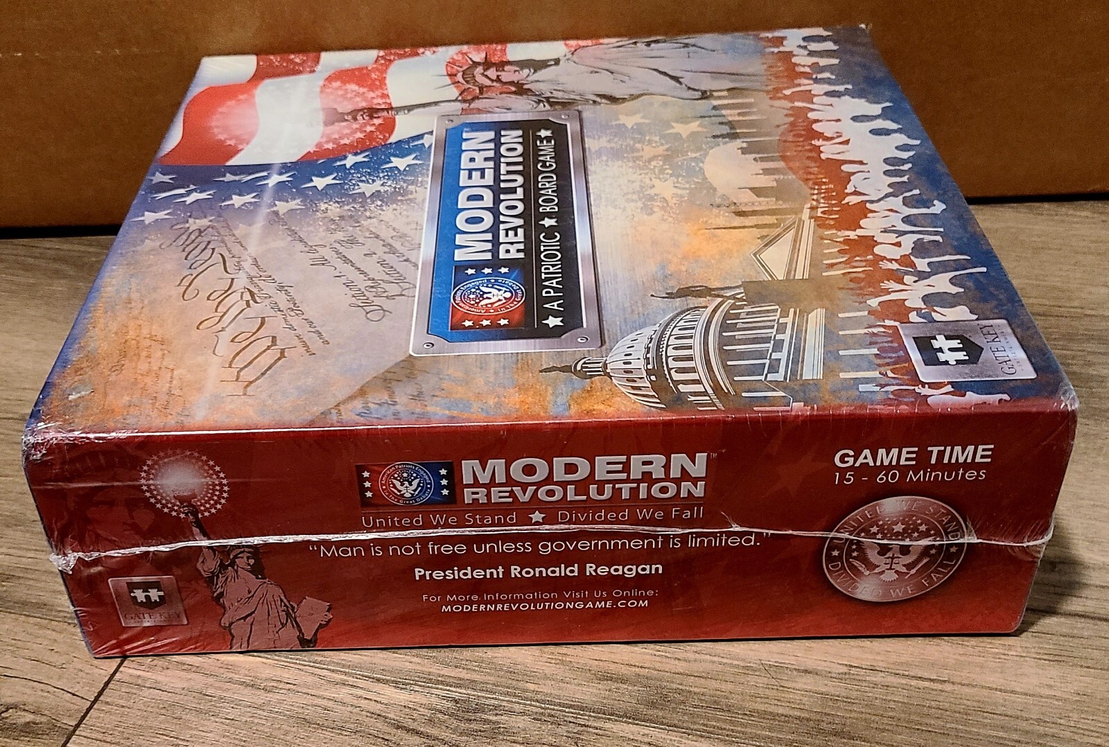 Modern Revolution A Patriotic Board Game by Gate Key Entertainment NEW & SEALED