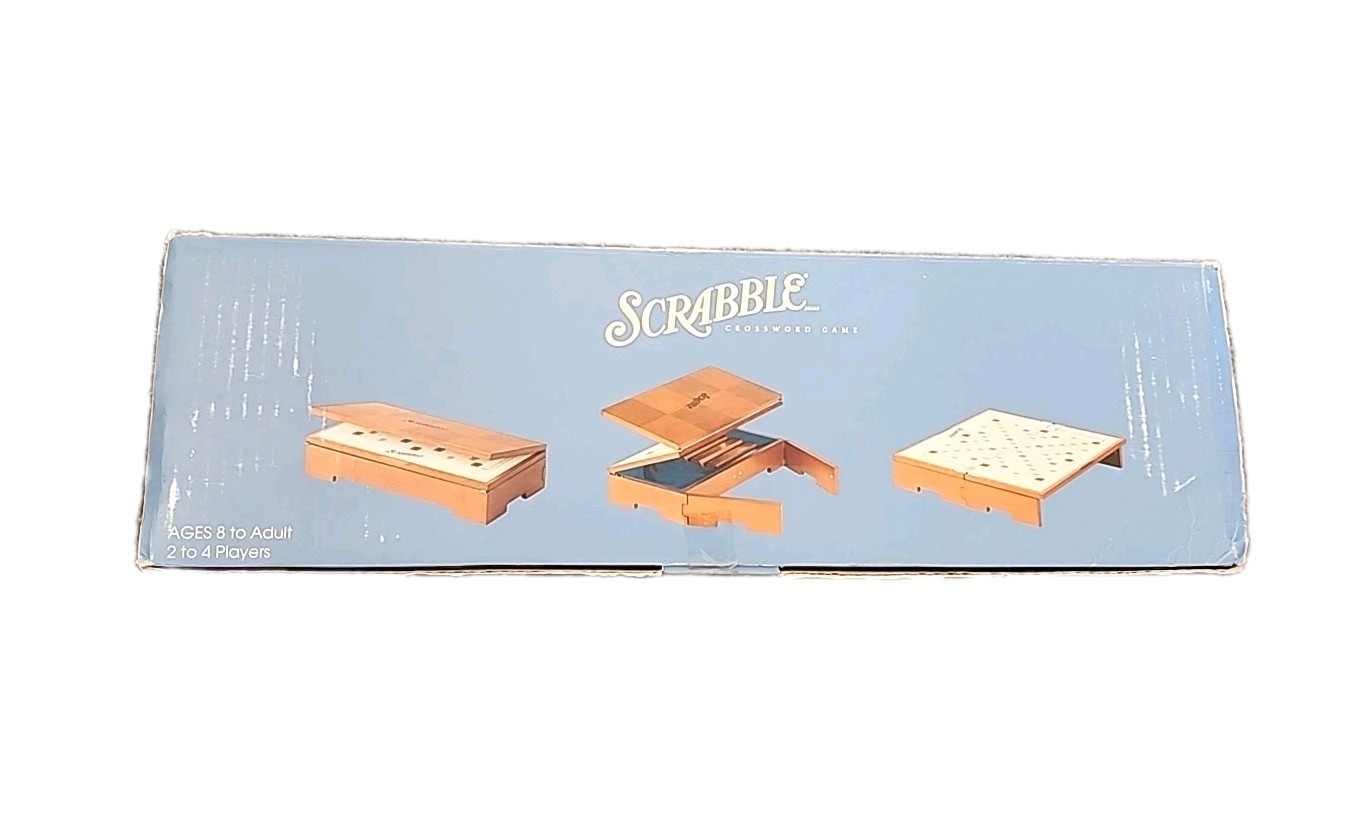 Scrabble Game Michael Graves Design Wooden Board 2 To 4 Players New