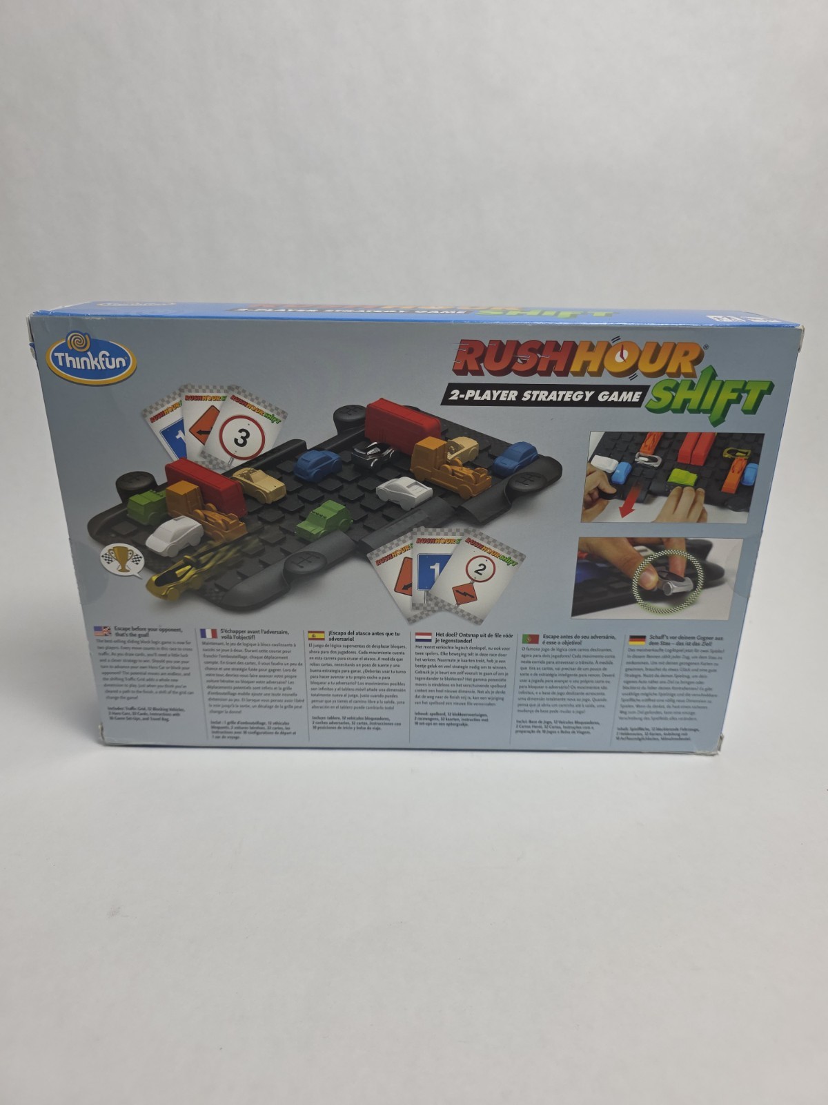 2014 ThinkFun RUSH HOUR SHIFT 2 Player Strategy Game New in Box NIB