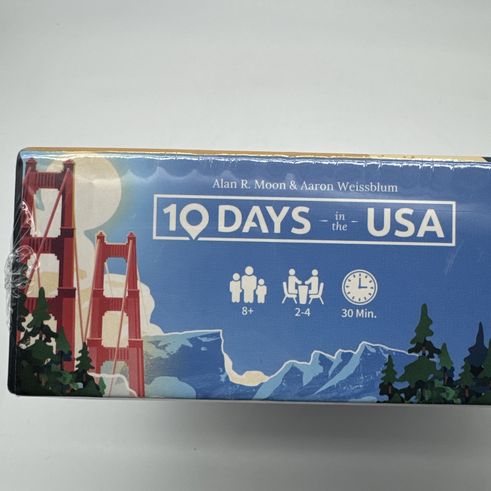 10 Days in The USA Family Road Trip Board Game Fun All Ages Moon Weissblum NEW