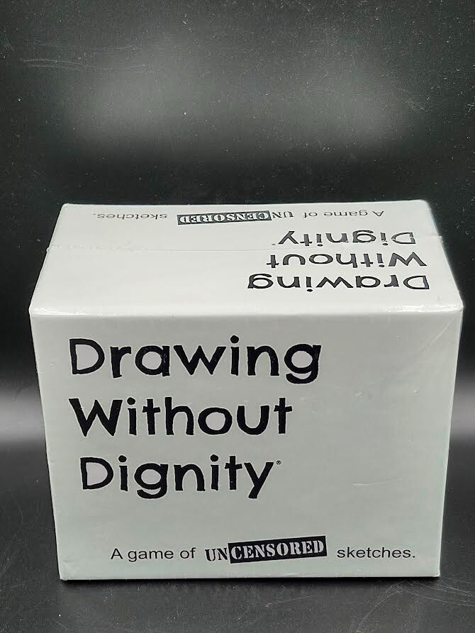 Drawing Without Dignity Uncensored Adult Sketches Game Sealed New