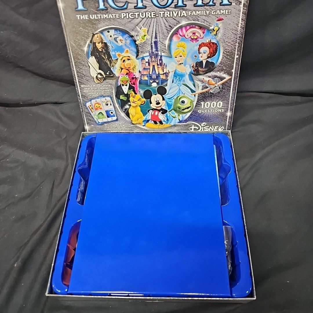 PICTOPIA Disney Edition Picture-Trivia Family Game (No Instructions)