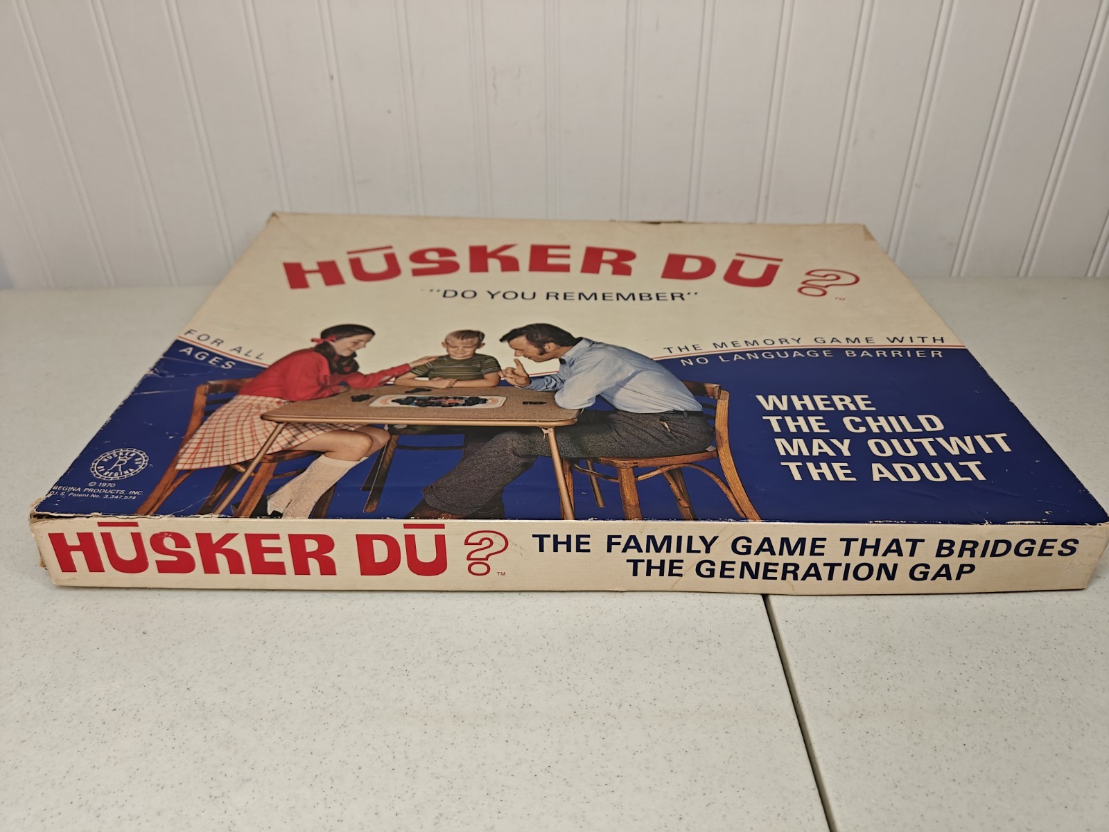 Vintage 1970 Husker Du Memory Game Do You Remember? Regina 99% Missing 1 Piece