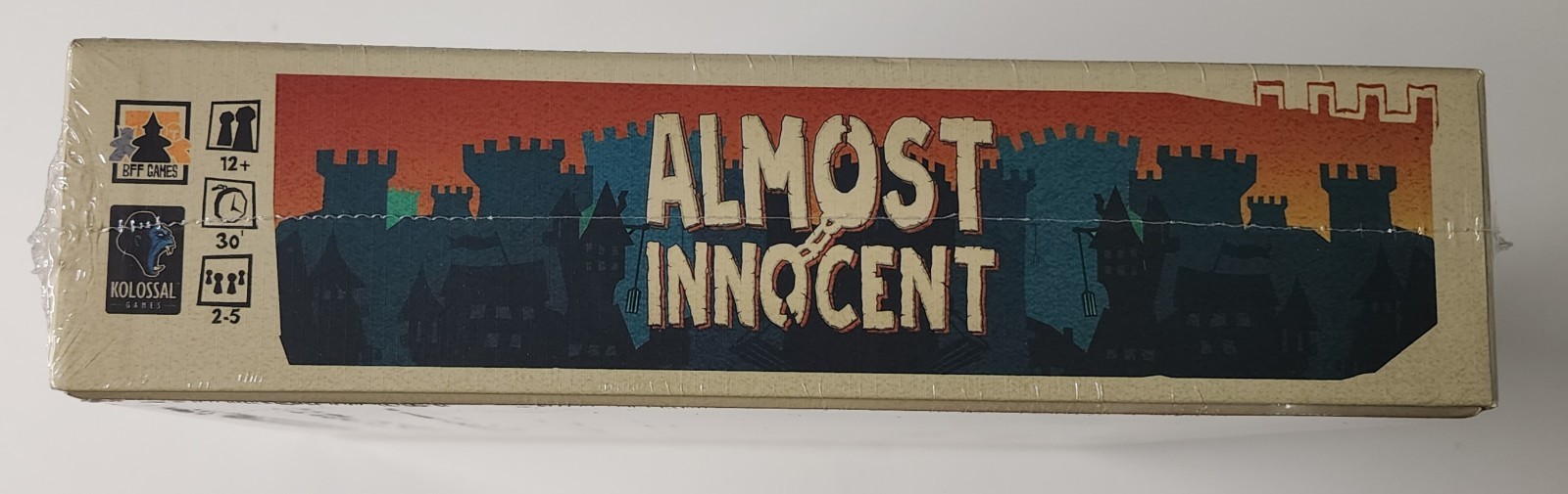 Kolossal Board Game Almost Innocent Box (New) W/ Fast Shipping